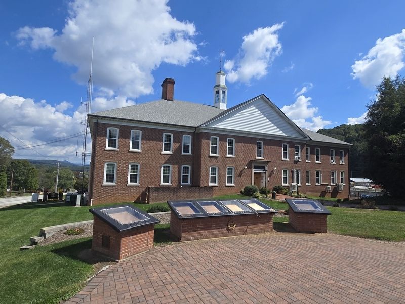 Full Charters of Freedom display at Yancey County Courthouse. Click for full size. Full Charters of Freedom display at Yancey County Courthouse image. Click for full size.