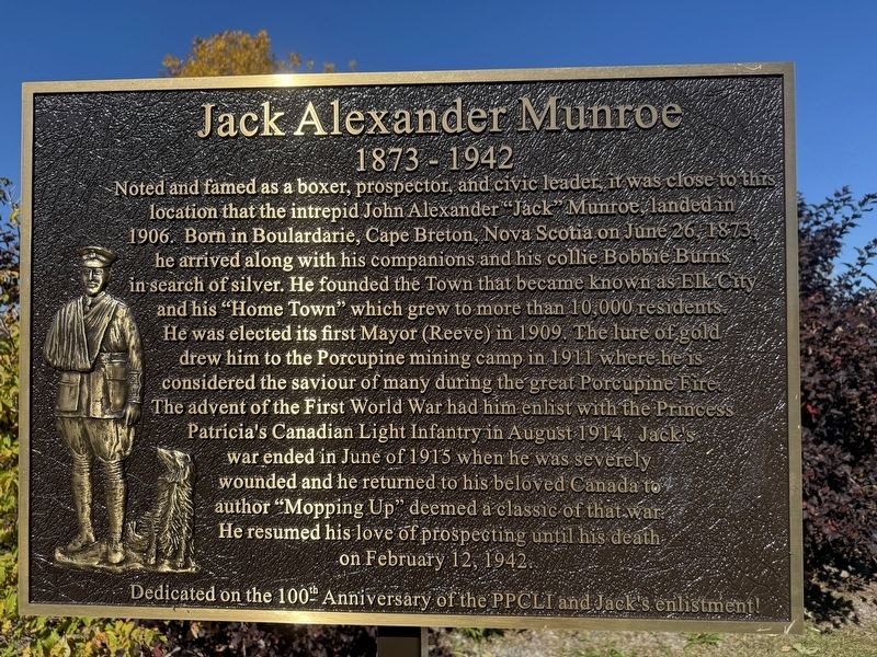 Jack Alexander Monroe 1873-1942 Marker image. Click for full size.