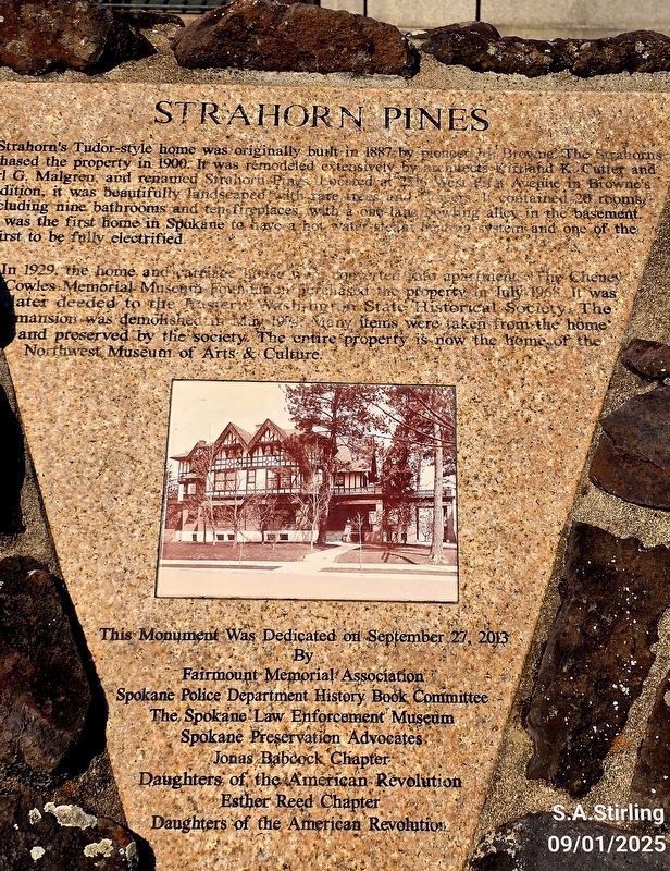 Their home: Strahorn Pines image. Click for full size.