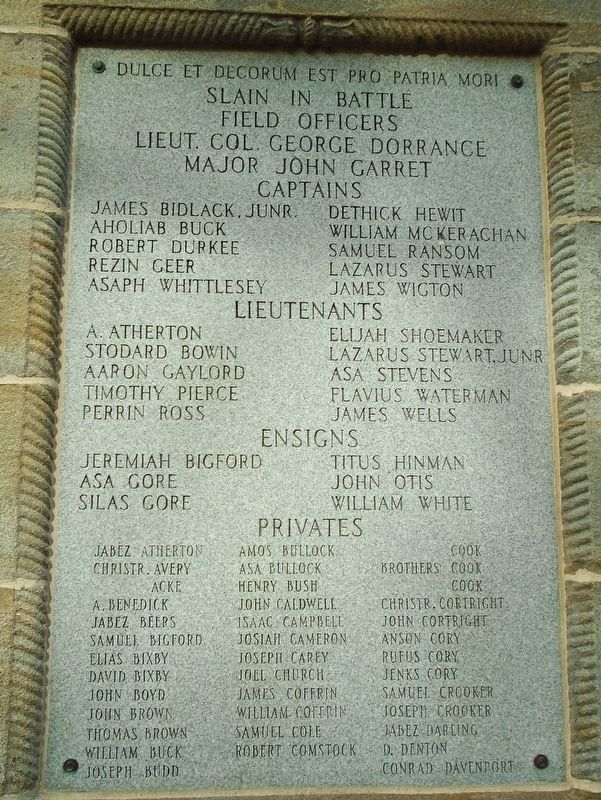 Wyoming Monument Honored Dead image. Click for full size.