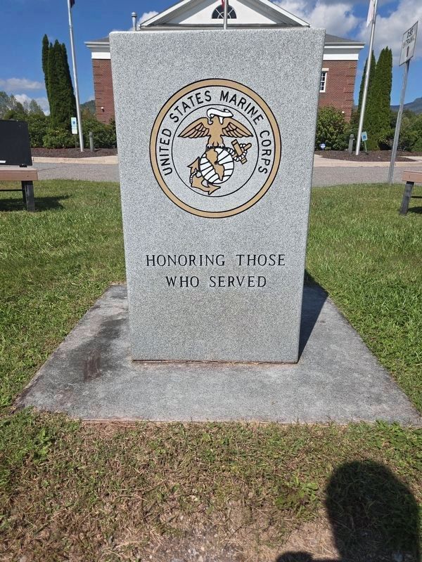 Honoring Those Who Served (South side) image. Click for full size.