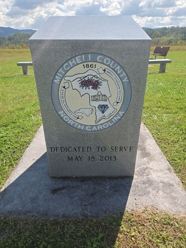 Dedicated to Serve (North side) image. Click for full size.