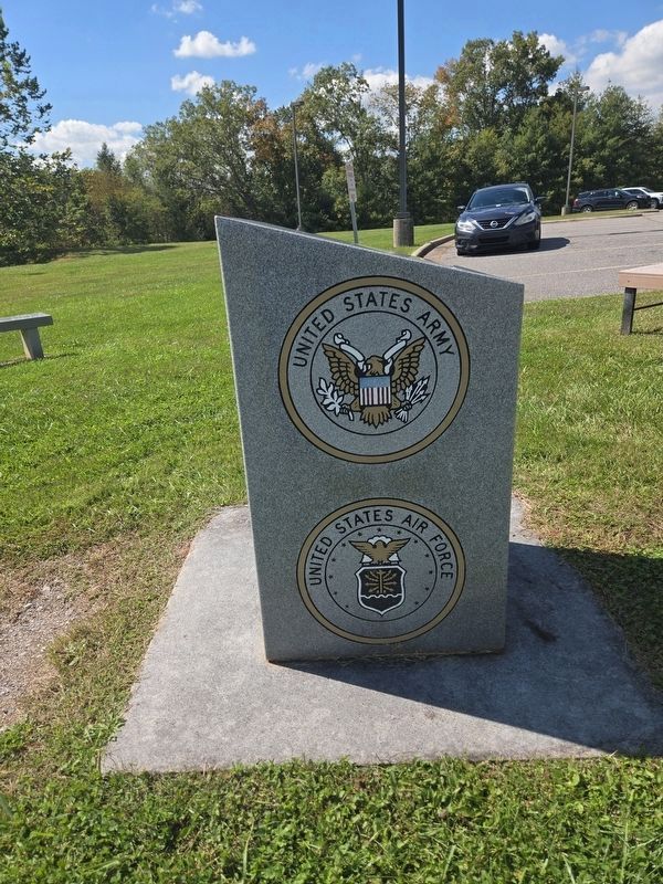 Honoring Those Who Served (East side) image. Click for full size.