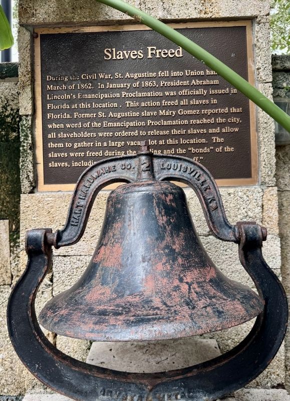 Freedom Bell Marker. Click for full size. Freedom Bell Marker image. Click for full size.