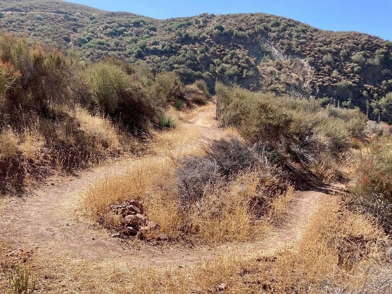 Trail to the Marker image. Click for full size.