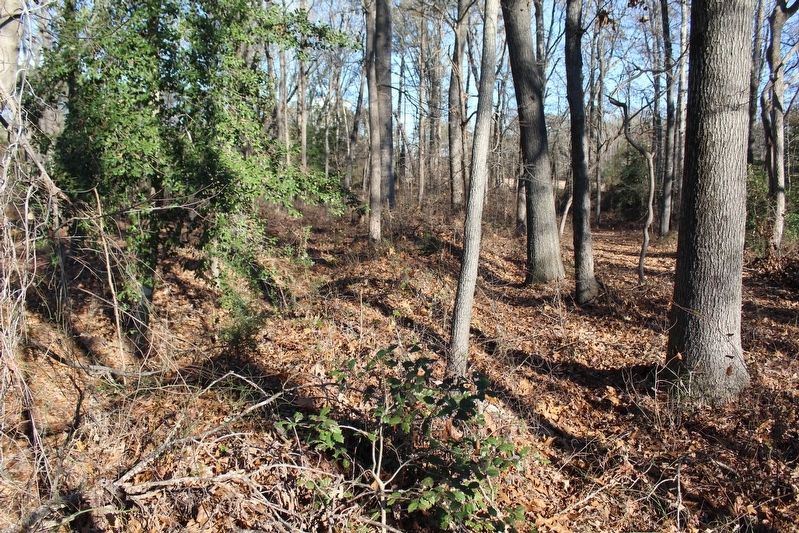Original Confederate Picket Line. Click for full size. Original Confederate Picket Line image. Click for full size.