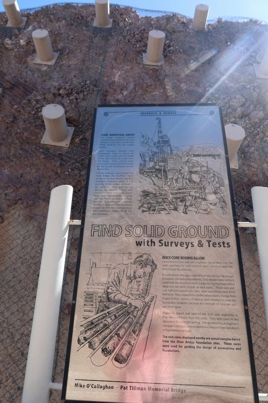 Find Solid Ground with Surveys & Tests Marker. Click for full size. Find Solid Ground with Surveys & Tests Marker image. Click for full size.