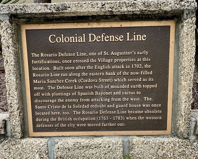 Colonial Defense Line Marker image. Click for full size.