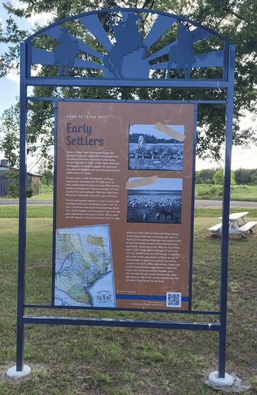 Early Settlers / Mercer Colony Marker. Click for full size. Early Settlers / Mercer Colony Marker image. Click for full size.