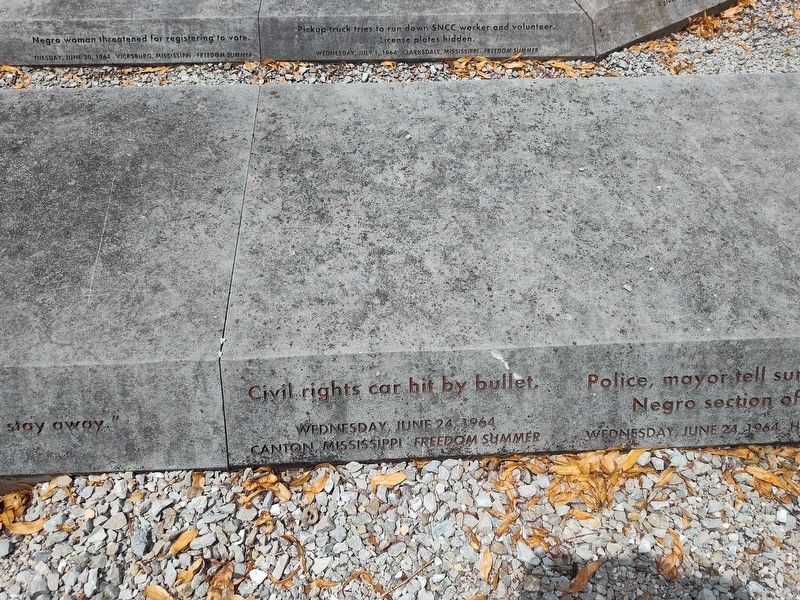 Freedom Summer '64 Memorial image. Click for full size.