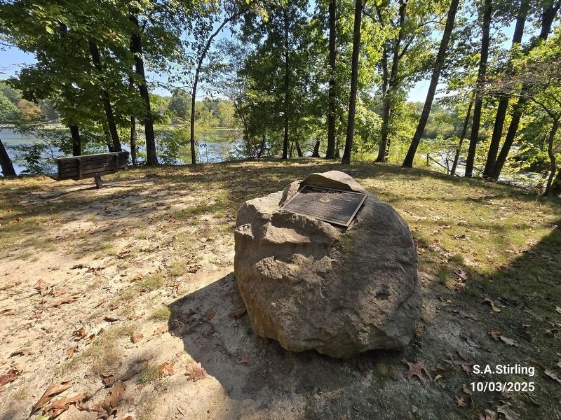 Indiana State Parks Marker. Click for full size. Indiana State Parks Marker image. Click for full size.