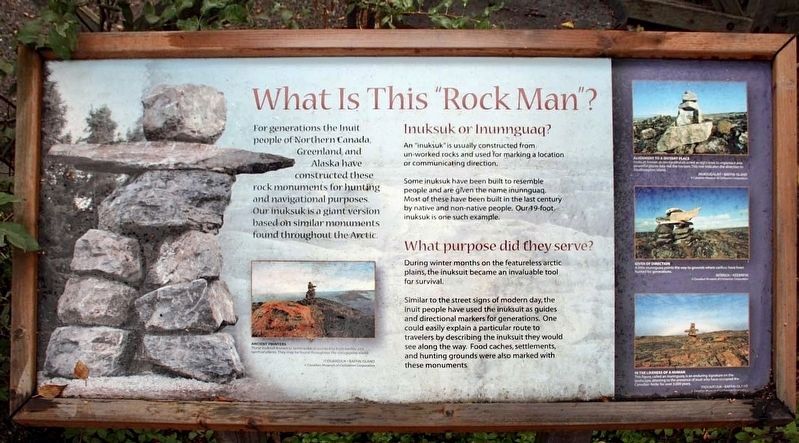 What is this Rock Man? Marker. Click for full size. What is this Rock Man? Marker image. Click for full size.