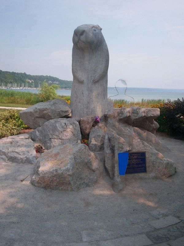 Willie Emerging - Marker in context image. Click for full size.
