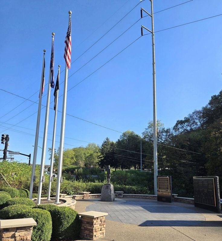Upper St. Clair Veterans Park Marker image. Click for full size.