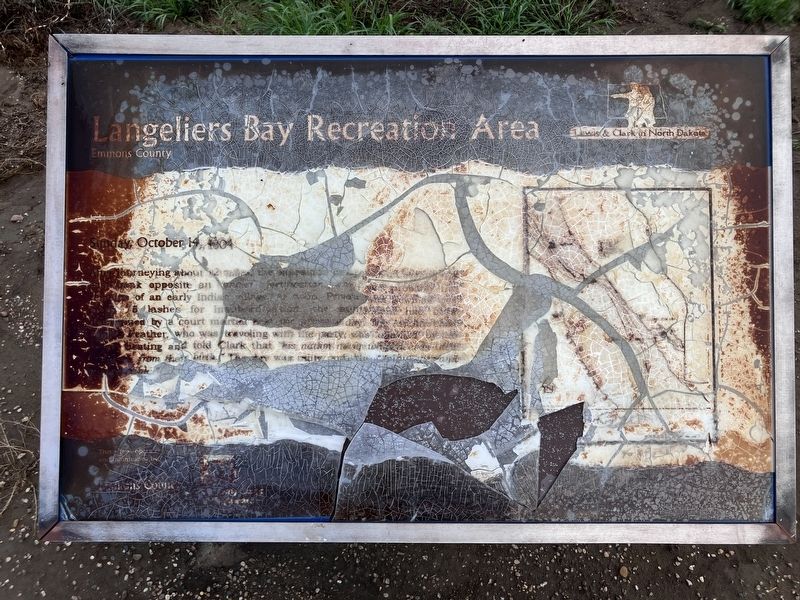 Langeliers Bay Recreation Area Marker image. Click for full size.