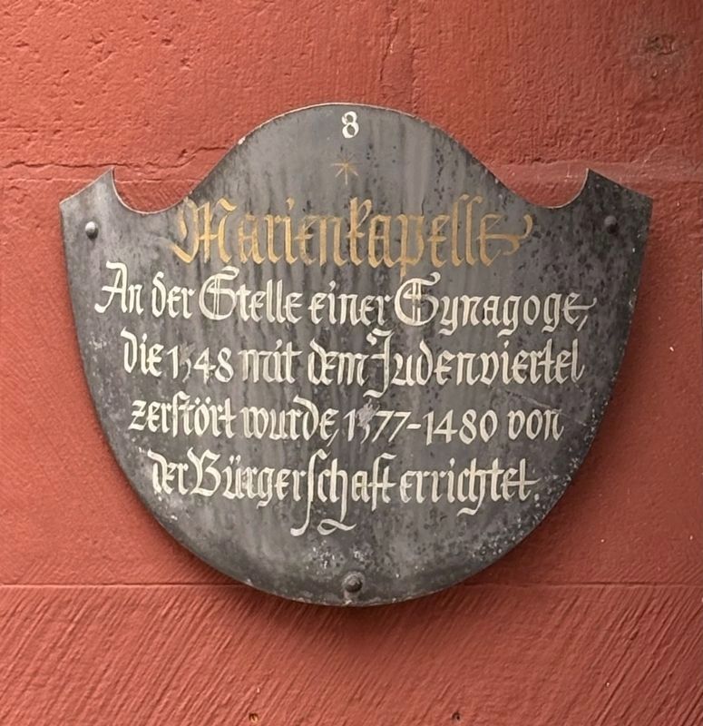 Marienkapelle / St. Mary's Chapel Marker image. Click for full size.