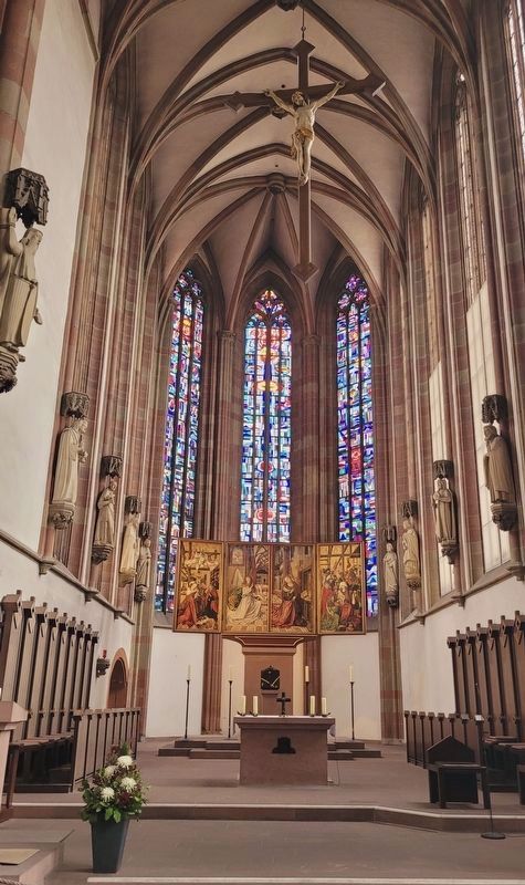 Interior view of the St. Mary's Chapel image. Click for full size.