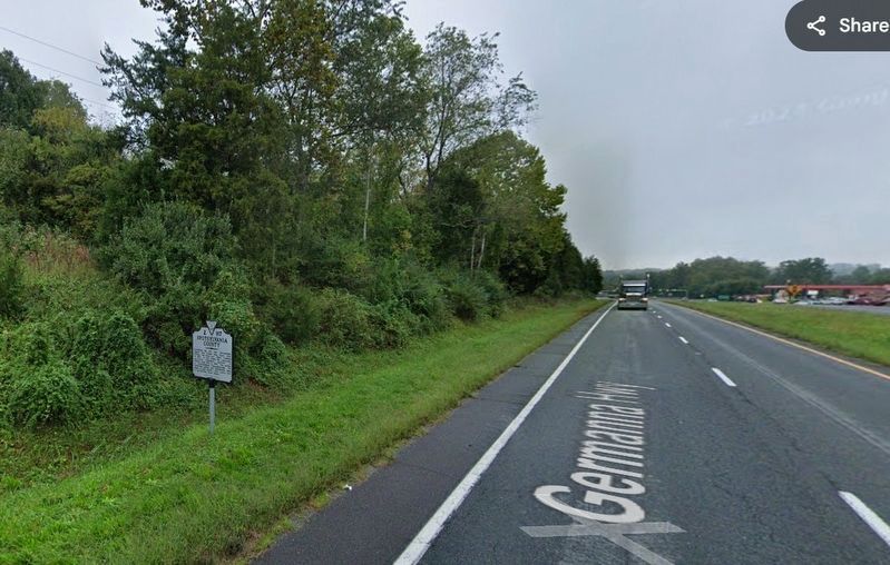 Orange County / Spotsylvania County Marker image. Click for full size.