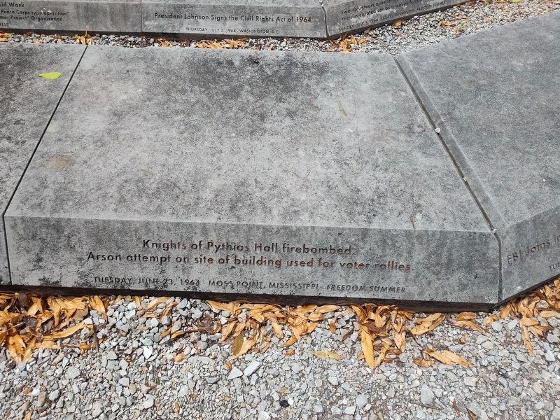 Freedom Summer '64 Memorial image. Click for full size.