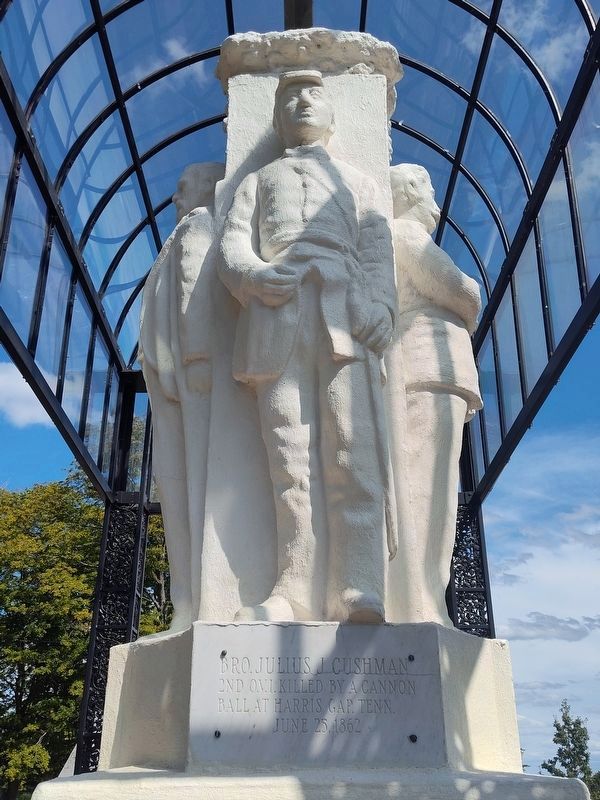 Cushman Monument image. Click for full size.