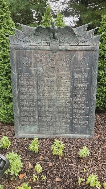 The Country Life Press Roll of Honor. Click for full size. The Country Life Press Roll of Honor image. Click for full size.