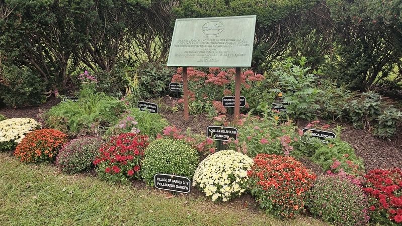 Hanpsted Plaines Marker image. Click for full size.