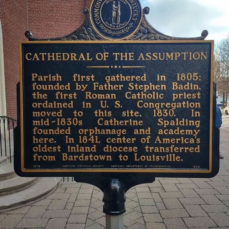 Cathedral of the Assumption Marker. Click for full size. Cathedral of the Assumption Marker image. Click for full size.