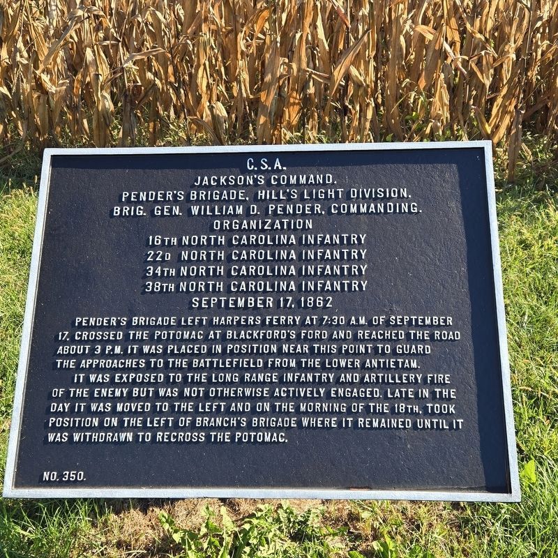 Jackson’s Command. Marker. Click for full size. Jackson’s Command. Marker image. Click for full size.