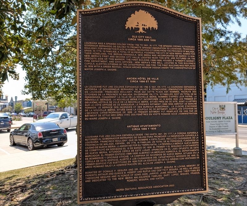 Old City Hall Marker image. Click for full size.