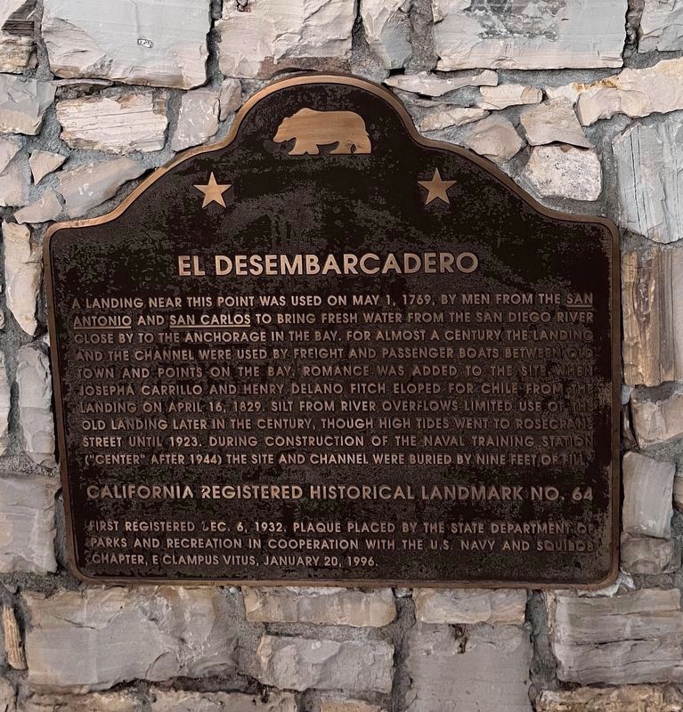 El Desembarcadero Marker image. Click for full size.