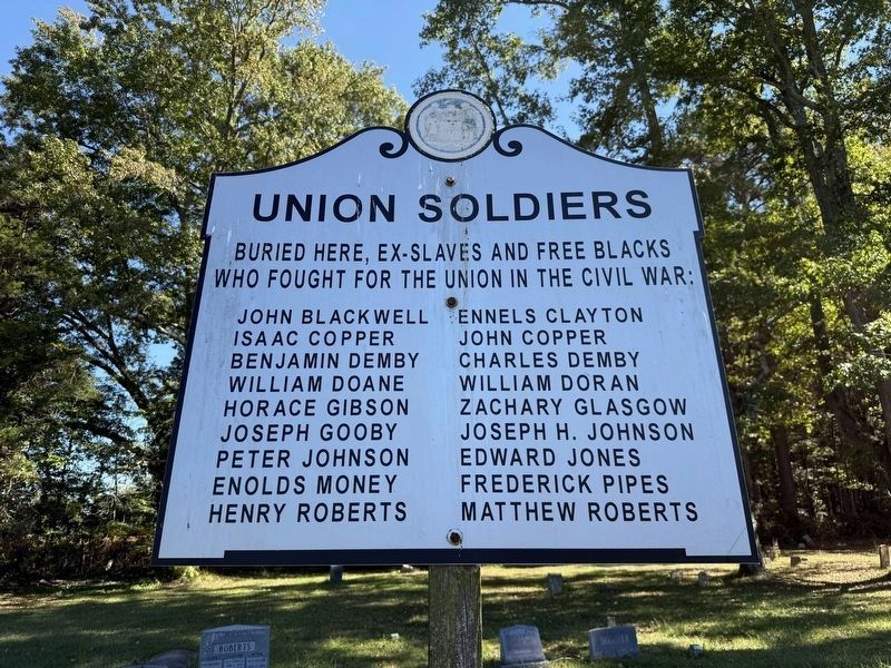 Union Soldiers Marker image. Click for full size.