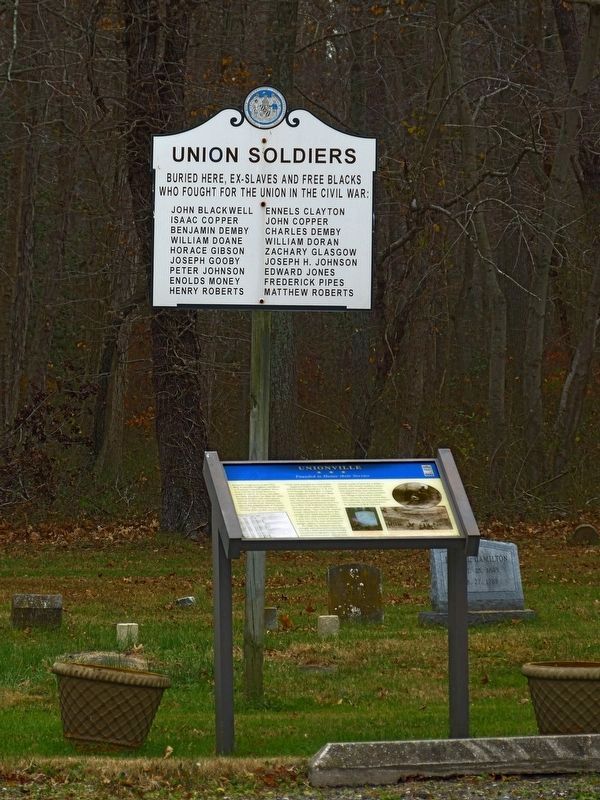 Union Soldiers Marker image. Click for full size.