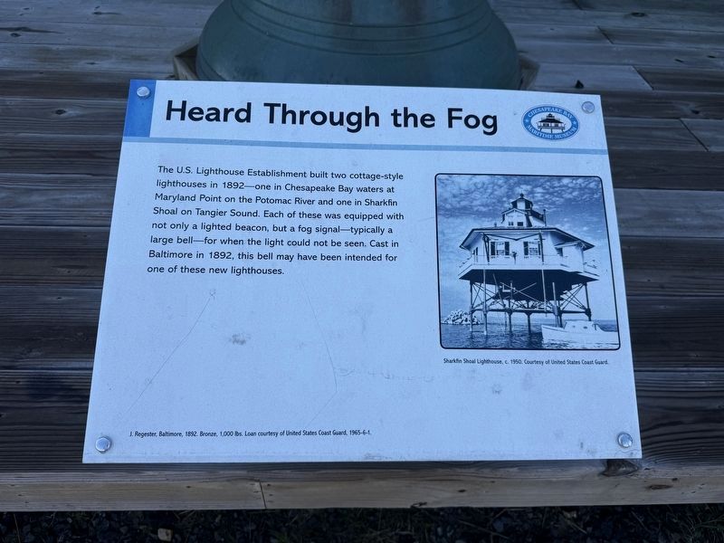 Heard Through the Fog Marker image. Click for full size.