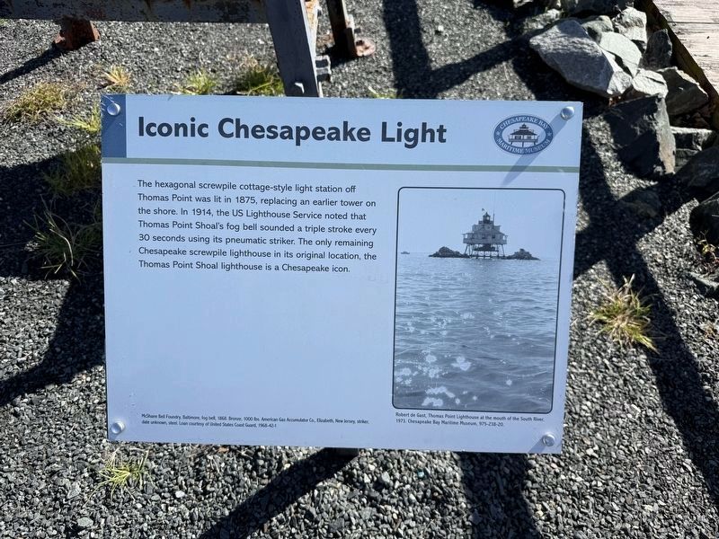 Iconic Chesapeake Light Marker. Click for full size. Iconic Chesapeake Light Marker image. Click for full size.