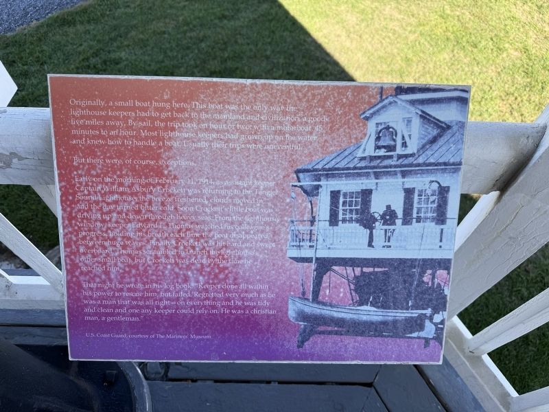 Hooper Strait Lighthouse Boat Marker image. Click for full size.