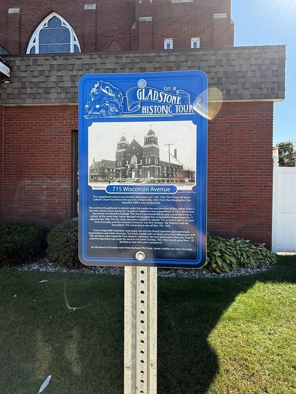 715 Wisconsin Avenue Marker image. Click for full size.