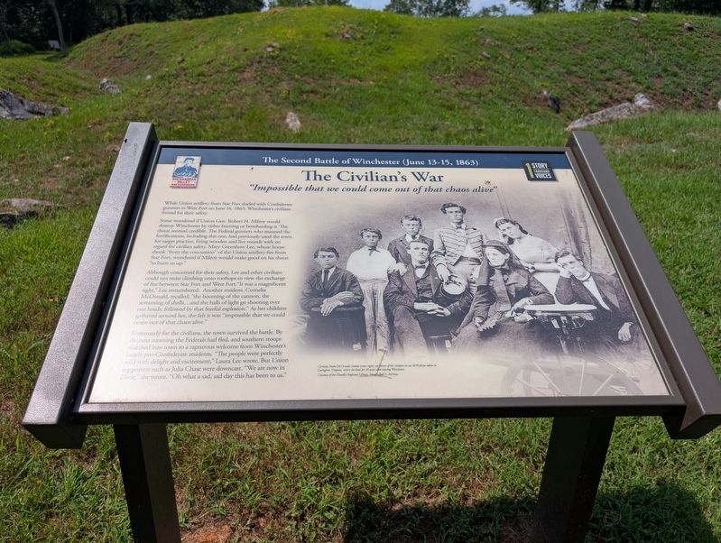 The Civilian's War Marker image. Click for full size.