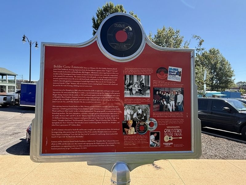 Bobby Gene Emmons Marker image. Click for full size.