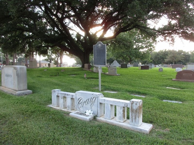 Rupert Talmage Craig Marker image. Click for full size.