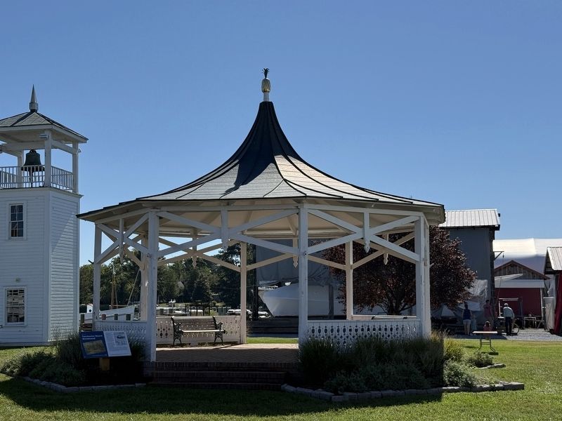 The Tolchester Beach Bandstand. Click for full size. The Tolchester Beach Bandstand image. Click for full size.