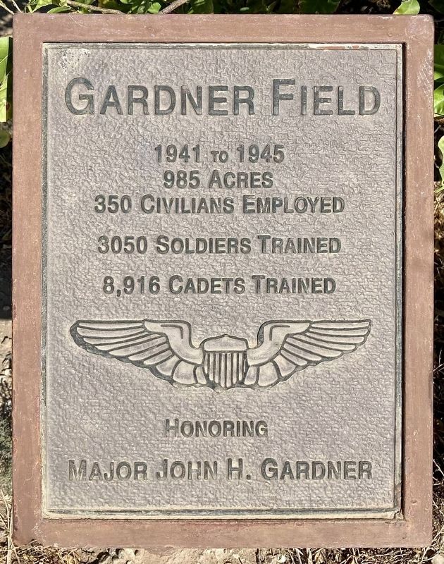 Gardner Field Marker image. Click for full size.