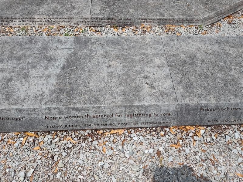 Freedom Summer '64 Memorial image. Click for full size.