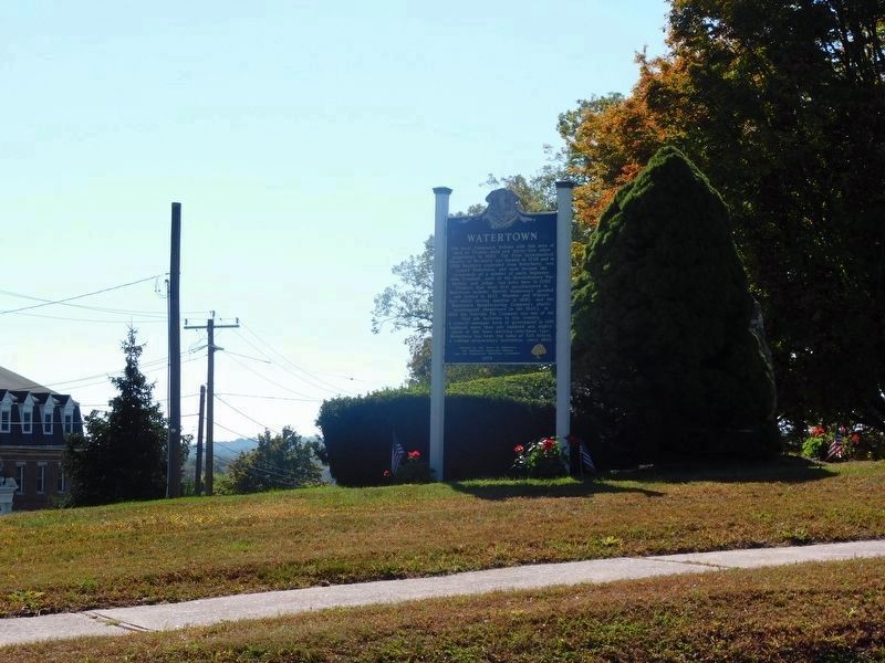 Watertown Marker image. Click for full size.