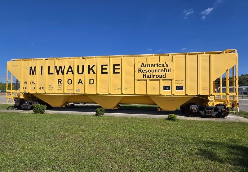 The Restored Railcar MILW 101340. Click for full size. The Restored Railcar MILW 101340 image. Click for full size.