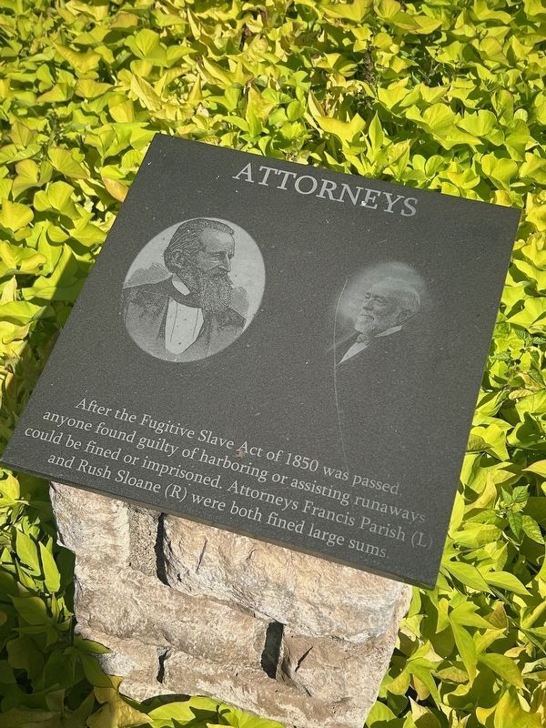 Path to Freedom- Attorneys Marker. Click for full size. Path to Freedom- Attorneys Marker image. Click for full size.