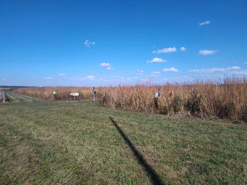 Huffman Prairie State Natural Landmark Marker image. Click for full size.