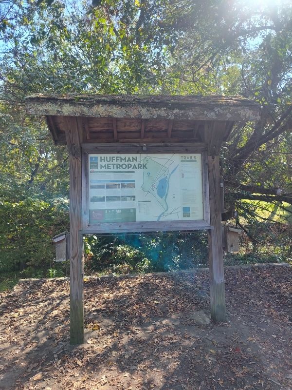 Huffman MetroPark Marker image. Click for full size.