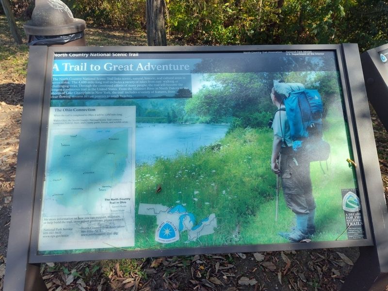 Huffman MetroPark Marker image. Click for full size.