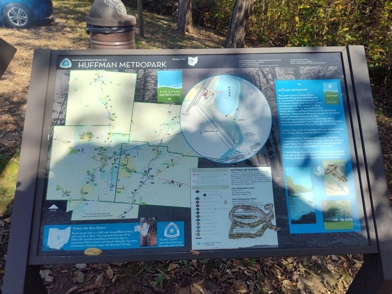 Huffman MetroPark Marker image. Click for full size.