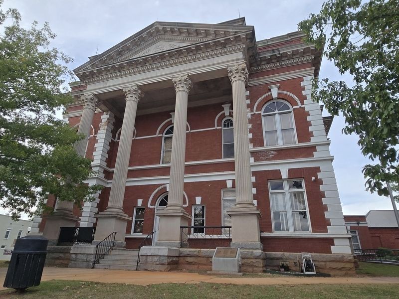 Men of Meriwether Who Gave Their All Memorial at the county courthouse image. Click for full size.